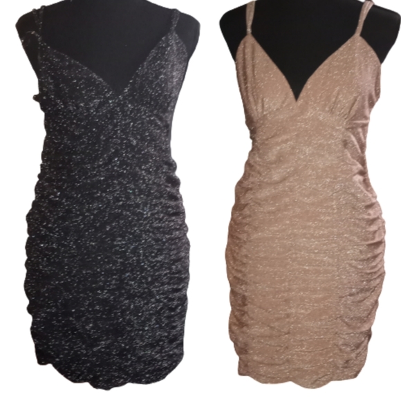 NWT Wild Fable Women's Bodycon Criss-Cross Dress size M - Picture 3 of 9